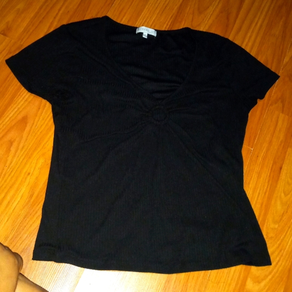 Black crop top